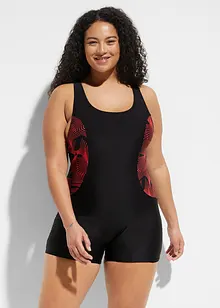 Maillot 1 pièce shorty à séchage rapide, bonprix Maillot 1 pièce shorty à séchage rapide, bonprix