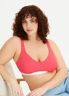 BH ohne Bügel mit Bio-Baumwolle (2er Pack), bonprix BH ohne Bügel mit Bio-Baumwolle (2er Pack), bonprix