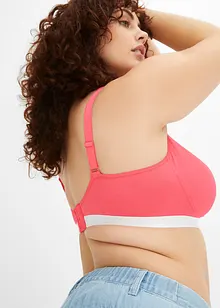 Lot de 2 soutiens-gorge coton sans armatures, bonprix Lot de 2 soutiens-gorge coton sans armatures, bonprix