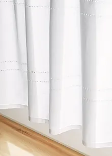 Scheibengardine mit Loch-Stickerei, bonprix Scheibengardine mit Loch-Stickerei, bonprix