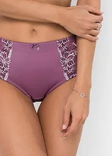 Formslip mit Stickerei (2er Pack), bonprix Formslip mit Stickerei (2er Pack), bonprix