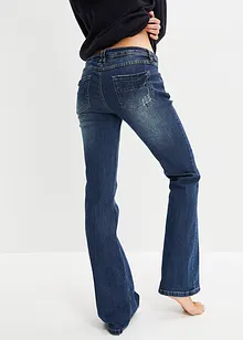 Jean évasé, taille basse, extensible, bonprix Jean évasé, taille basse, extensible, bonprix