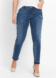 Jean skinny taille basse, raccourci, bonprix Jean skinny taille basse, raccourci, bonprix