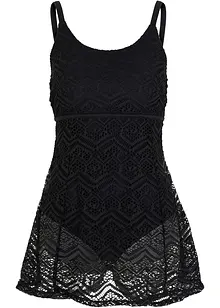 Robe de bain avec dentelle, bonprix Robe de bain avec dentelle, bonprix