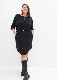 Shirtkleid aus schwerer Baumwolle, bonprix Shirtkleid aus schwerer Baumwolle, bonprix