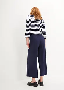 Pantalon 7/8 fluide en jersey viscose, bonprix Pantalon 7/8 fluide en jersey viscose, bonprix