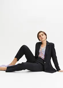 High-Waist-Hose aus Leinen-Viskose-Mix, bonprix High-Waist-Hose aus Leinen-Viskose-Mix, bonprix