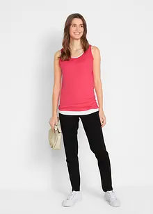 Long-Top aus reiner Baumwolle (5er Pack), bonprix Long-Top aus reiner Baumwolle (5er Pack), bonprix