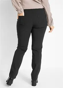 Pantalon droit en bengaline extensible, bonprix Pantalon droit en bengaline extensible, bonprix