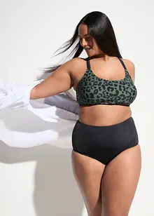 Bas de bikini taille haute, échancrure normale, bonprix Bas de bikini taille haute, échancrure normale, bonprix