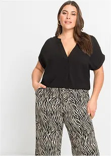 Tunikabluse aus reiner Viskose, bonprix Tunikabluse aus reiner Viskose, bonprix