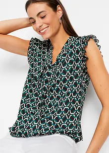 Blouse sans manches imprimée, bonprix Blouse sans manches imprimée, bonprix