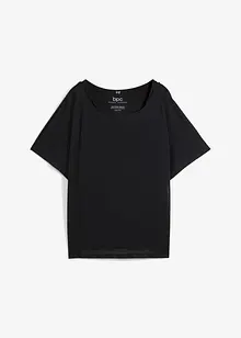 Sport-Top mit Mesh-Shirt (2-tlg. Set), bonprix Sport-Top mit Mesh-Shirt (2-tlg. Set), bonprix