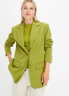 Blazer long en viscose mélangée, bonprix Blazer long en viscose mélangée, bonprix