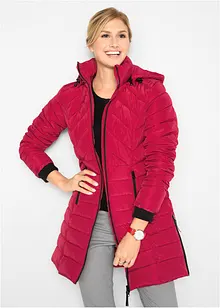 Long-Steppjacke mit Wattierung, bonprix Long-Steppjacke mit Wattierung, bonprix