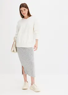 Sweat en maille à capuche et poche kangourou, bonprix Sweat en maille à capuche et poche kangourou, bonprix