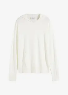 Sweat en maille à capuche et poche kangourou, bonprix Sweat en maille à capuche et poche kangourou, bonprix