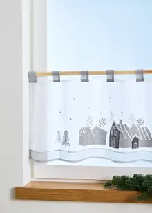 Brise-bise avec maisons brodées, bonprix Brise-bise avec maisons brodées, bonprix