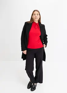 Feinstrickpullover mit Schleifendetail, bonprix Feinstrickpullover mit Schleifendetail, bonprix