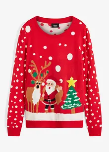 Pullover mit Weihnachtsmotiv, bonprix Pullover mit Weihnachtsmotiv, bonprix