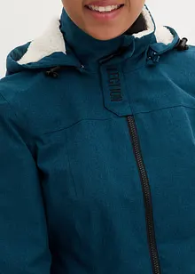 wasserdichte Funktions-Outdoor-Longjacke mit Teddyfleece, bonprix wasserdichte Funktions-Outdoor-Longjacke mit Teddyfleece, bonprix