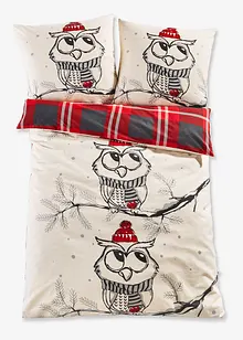 Wendebettwäsche mit Eulen, bonprix Wendebettwäsche mit Eulen, bonprix