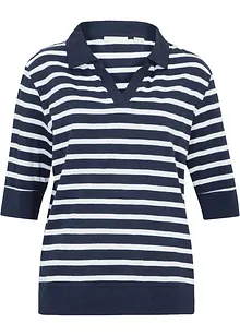 Polo en mélange coton-viscose, bonprix Polo en mélange coton-viscose, bonprix