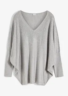Pull en fine maille avec strass, bonprix Pull en fine maille avec strass, bonprix