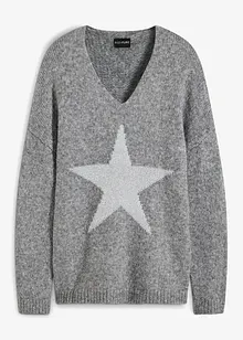 Pull motif étoile, bonprix Pull motif étoile, bonprix