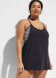 Tankini long (ens. 2 pces) effet superposé, bonprix Tankini long (ens. 2 pces) effet superposé, bonprix