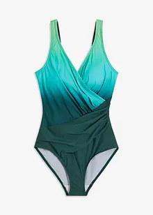Medium Shape-Badeanzug in Wickeloptik, bonprix Medium Shape-Badeanzug in Wickeloptik, bonprix