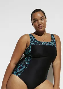 Maillot 1 pièce sculptant à encolure carrée, maintien modéré, bonprix Maillot 1 pièce sculptant à encolure carrée, maintien modéré, bonprix