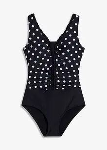 Medium Shape-Badeanzug mit Raffung, bonprix Medium Shape-Badeanzug mit Raffung, bonprix