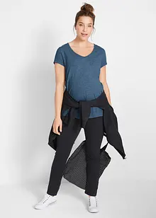 Basic Umstandsshirts aus Bio-Baumwolle, (2er-Pack), bonprix Basic Umstandsshirts aus Bio-Baumwolle, (2er-Pack), bonprix