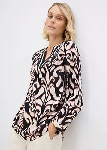 Tunikabluse aus fließender Viskose, bonprix Tunikabluse aus fließender Viskose, bonprix