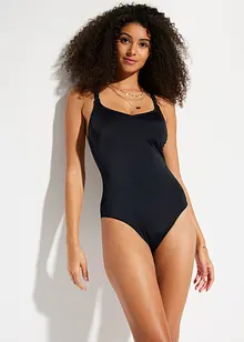 Schnelltrocknender Sport-Badeanzug mit Racerback, bonprix Schnelltrocknender Sport-Badeanzug mit Racerback, bonprix