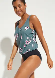 Maillot 1 pièce avec haut forme ballon, bonprix Maillot 1 pièce avec haut forme ballon, bonprix