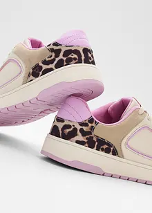 Sneaker mit Animal-Details, bonprix Sneaker mit Animal-Details, bonprix