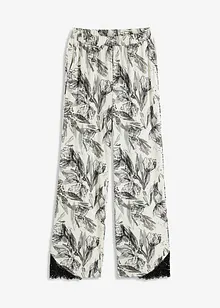 Pantalon large de pyjama en viscose mélangée, bonprix Pantalon large de pyjama en viscose mélangée, bonprix