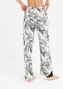 Pantalon large de pyjama en viscose mélangée, bonprix Pantalon large de pyjama en viscose mélangée, bonprix