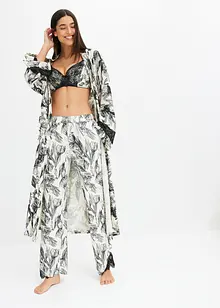 Pantalon large de pyjama en viscose mélangée, bonprix Pantalon large de pyjama en viscose mélangée, bonprix