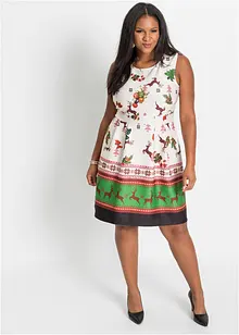 Etuikleid aus fester Scuba-Qualität mit Weihnachtsmotiv, bonprix Etuikleid aus fester Scuba-Qualität mit Weihnachtsmotiv, bonprix