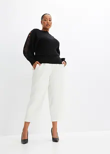 Pull fluide en fine maille de viscose mélangée, bonprix Pull fluide en fine maille de viscose mélangée, bonprix