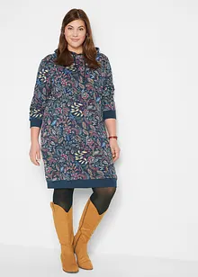 Sweatkleid, bedruckt, langarm, bonprix Sweatkleid, bedruckt, langarm, bonprix