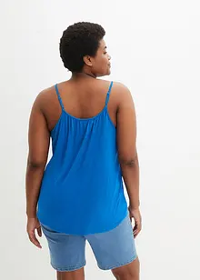 Spaghettiträger-Top aus fließender Viskose, bonprix Spaghettiträger-Top aus fließender Viskose, bonprix