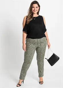 Cold-Shoulder-Shirt aus Viskose, bonprix Cold-Shoulder-Shirt aus Viskose, bonprix