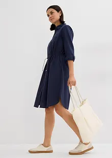 Robe-chemise en lin et coton, bonprix Robe-chemise en lin et coton, bonprix