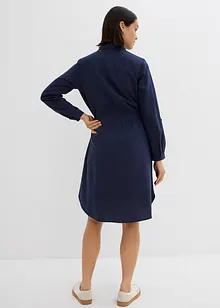 Robe-chemise en lin et coton, bonprix Robe-chemise en lin et coton, bonprix