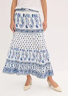 Maxirock  aus reiner Baumwolle, bonprix Maxirock  aus reiner Baumwolle, bonprix