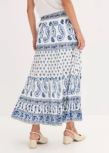 Maxirock  aus reiner Baumwolle, bonprix Maxirock  aus reiner Baumwolle, bonprix